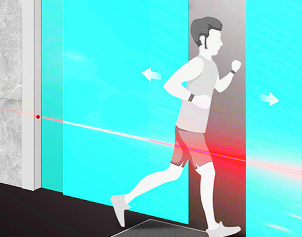 自動門防夾裝置