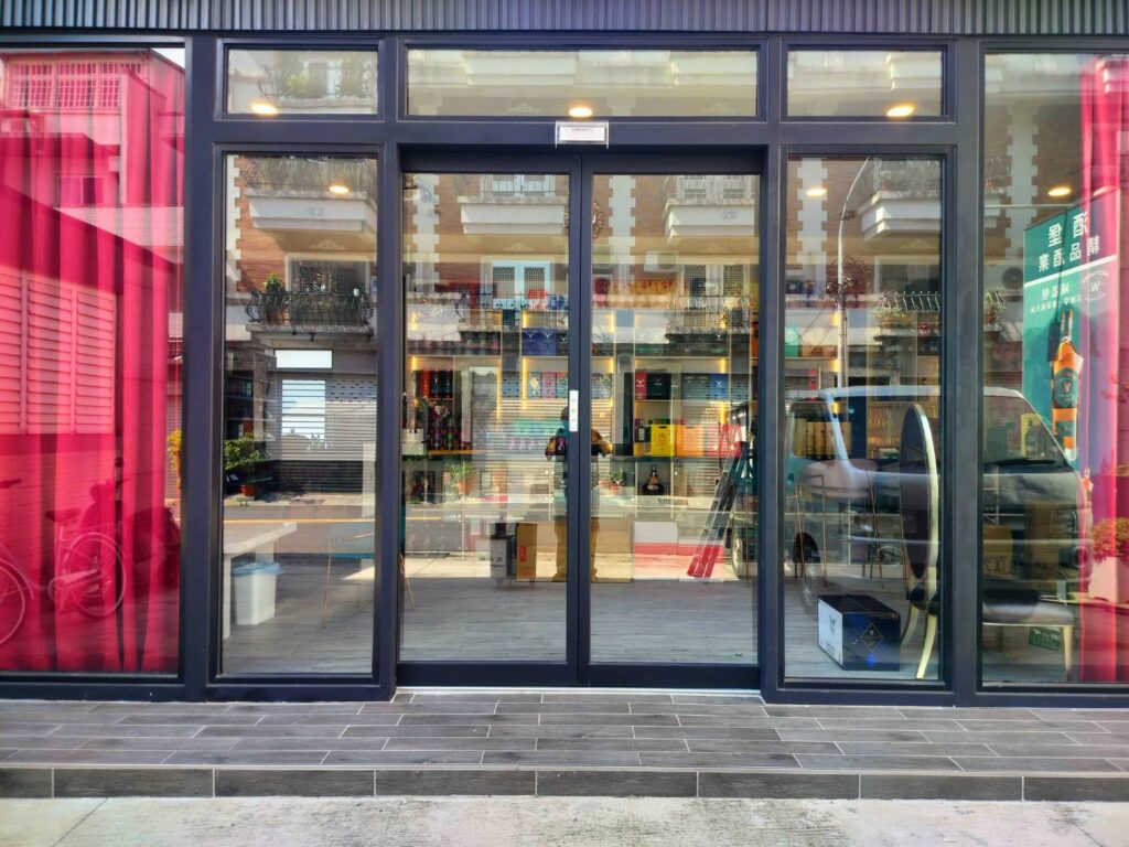 鋁框自動門安裝