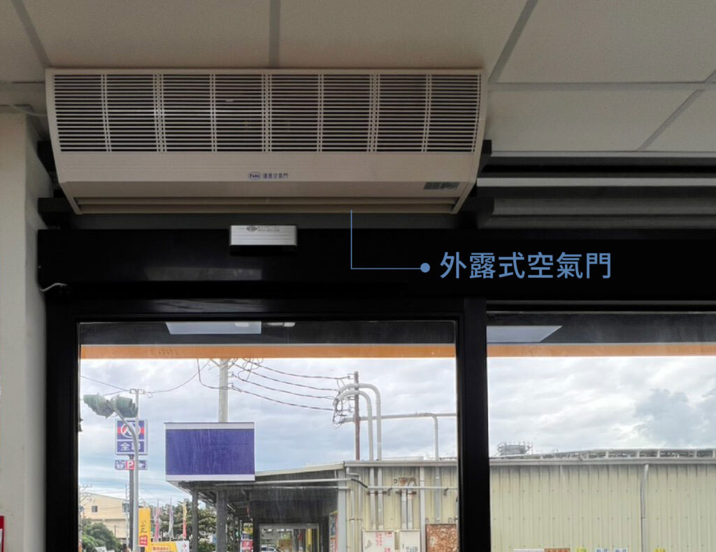外露式空氣門